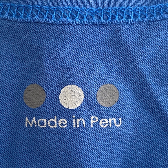 Three Dots I Anthro I Blue Ruffle-Top Tank Top - Picture 10 of 12